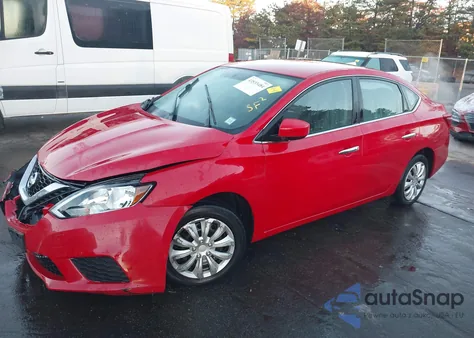 2017 Nissan Sentra Sv from USA, damaged, VIN 3N1AB7AP5HL678389